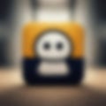 A blurred image displays a simplified padlock icon, suggesting security or privacy. The Royalty Free Stock Photo