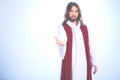 Blurred image of Jesus Christ Royalty Free Stock Photo