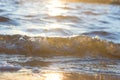 blurred image of waves