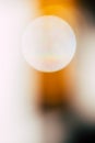 Blurred light halos background - Colorful bokeh Royalty Free Stock Photo