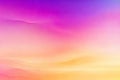 Blurred Light Sunrise Bright Dynamic Gradient Background. Neon Sunset Glow Wavy Color Blurry Texture. Sky Liquid Fluid Water