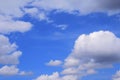 Beautiful white cloud and cloudy on blue sky. Royalty Free Stock Photo