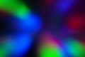 Blurred lights dark blue, red, pink, green background. Abstract soft explosion effect. Centric motion pattern Royalty Free Stock Photo