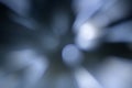 Blurred lights dark gray blue background. Abstract soft explosion effect. Centric motion pattern Royalty Free Stock Photo