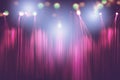 Blurred lights on stage, abstract image of concert Royalty Free Stock Photo