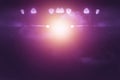 Blurred lights on stage, abstract image of concert light Royalty Free Stock Photo