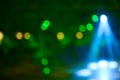 Blurred lights on stage, abstract image of concert lighting Royalty Free Stock Photo