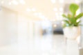 Blurred luxury hospital interior background Royalty Free Stock Photo