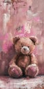 Blurred Memories: A Digital Teddy Bear\'s Expressive Journey Thro