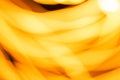 Blurred moving fire lights background, yellow, orange and white colors on black, abstract template for design, high resolution Royalty Free Stock Photo