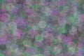 Blurred multicolored abstraction withmulticolored bright abstraction of pastel polygons pink purple green smoke and glare Royalty Free Stock Photo