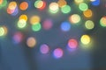 Blurred multicolored bokeh abstract background. For product mounting display or key design visual layout
