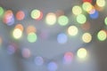 Blurred multicolored bokeh abstract background. For product mounting display or key design visual layout