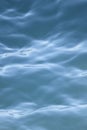 Blurred Natural Blue Background. Texture of Blue Sea Water. Royalty Free Stock Photo