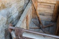 Blurred Pickaxe for Mining Equipment Royalty Free Stock Photo