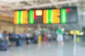 Blurred picture of airport