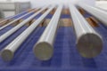 blurred picture of Round stainless steel bars