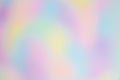 Blurred and Pretty Rainbow or Multi Colored Background with Organic, Free-formed Shapes.