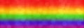 Blurred rainbow background with natural bokeh light balls. abstract gradient web wallpaper. LGBT movement concept. - Image