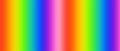 Blurred Rainbow Colored Banner, Wide Horizontal Image