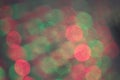 Blurred red and green lights on gray background Royalty Free Stock Photo