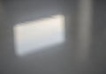 Blurred reflection of a rectangular light source on a smooth, glossy Royalty Free Stock Photo