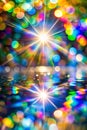 Blurred Refraction Light and Bokeh Overlay Effect