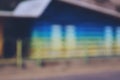 Blurred seaside house Royalty Free Stock Photo