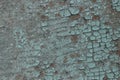 Blurred Shot Of Cracked Paint Texture. Abstract Texture Background. Cropped Shot of Painted Wall. Royalty Free Stock Photo