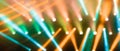 Blurred show lights on stage. Abstract concert background. Royalty Free Stock Photo