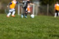 Blurred soccer kids Royalty Free Stock Photo