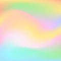 Blurred soft colorful easter spring fresh smooth pink blue green yellow white colors smooth wavy gradient flow texture background