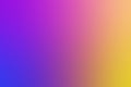 Blurred soft purple and yellow gradient colorful light shade background