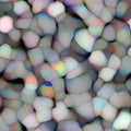 Blurred solarized ombre blotched blob seamless texture. Trendy soft multicolor digital blur shape style. Modern trendy Royalty Free Stock Photo