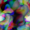 Blurred solarized ombre blotched blob seamless texture. Trendy soft multicolor digital blur shape style. Modern trendy Royalty Free Stock Photo