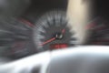 Blurred speedometer