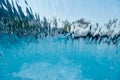 Blurred swimming pool waterfall. Abstract background Royalty Free Stock Photo