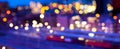 Blurred urban night scene Royalty Free Stock Photo