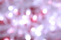 Blurred view of Christmas lights. Festive background Royalty Free Stock Photo