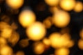 Blurred view of Christmas lights. Festive background Royalty Free Stock Photo