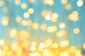 Blurred view of Christmas lights. Festive background Royalty Free Stock Photo