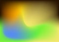 Blurred vivid vibrant colorful background with modern abstract blurred color gradient patterns. Smooth templates collection for Royalty Free Stock Photo