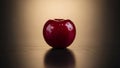 Blurred with a warm gradient light highlighting the apple s vibrant Royalty Free Stock Photo