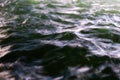 Blurred water, bokeh light in the pool and water waves clashing into beautiful