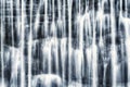 Blurred waterfall background winter