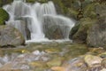Blurred waterfall