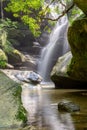 Blurred Waterfall Royalty Free Stock Photo