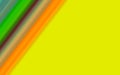 Blurred yellow orange green light diagonal stripes computer generated picture background. Web design colourful background