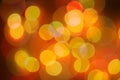 Blurring background for a holiday greeting card, banner advertising. Shimmering bokeh, lights of the city Royalty Free Stock Photo