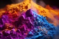 Blurring reality with holi powders, holi festival image download